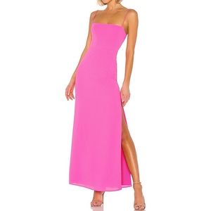 Superdown hot pink dress